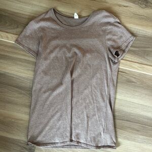Brown tee